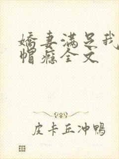 娇妻满足我的绿帽瘾全文