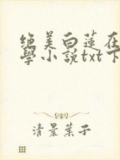 绝美白莲在线教学小说txt下载完整版