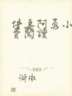 借妻阿勇小说免费阅读封面