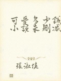 可爱多少钱一斤小说未删减版封面
