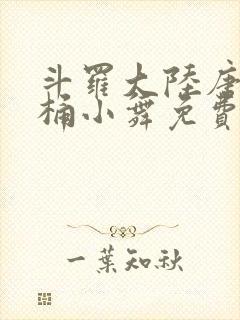 斗罗大陆唐三爆桶小舞免费