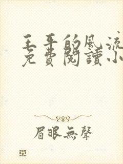 王平的风流人生免费阅读小说
