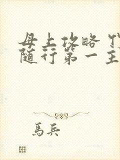 母上攻略 竹影随行第一主板