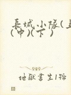长城小队(上)(中)(下 )封面