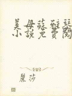 美母苏雅琴沉沦小说免费阅读封面