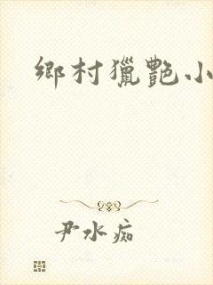 乡村猎艳小说