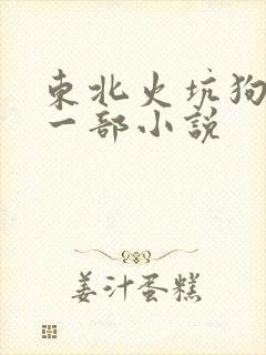东北火坑狗儿第一部小说