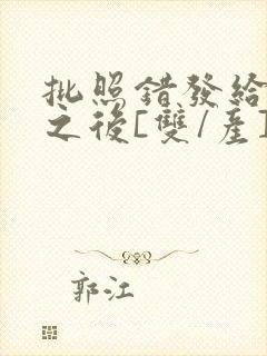 批照错发给情敌之后[双/产]封面
