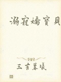 溺宠娇宝贝
