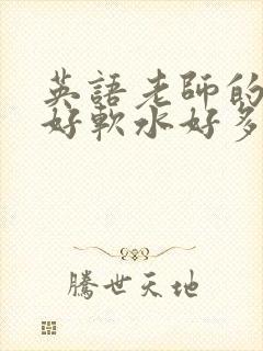 英语老师的兔子好软水好多