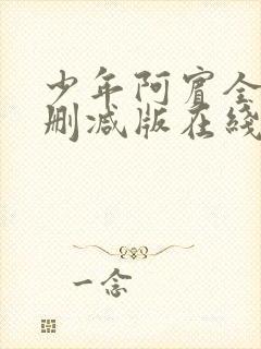少年阿宾全集无删减版在线阅读