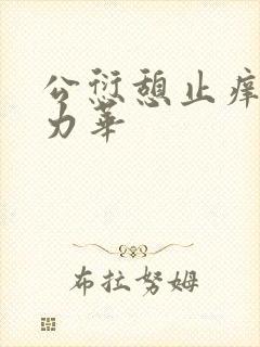 公愆憩止痒古悦力华