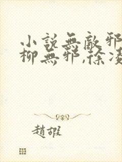 小说无敌邪神,柳无邪,徐凌雪