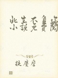 此生不负你情深小说免费阅读
