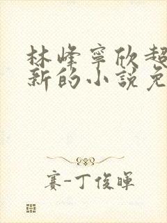 林峰宁欣超前更新的小说免费阅读