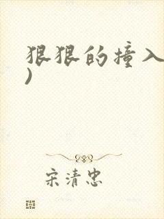 狠狠的撞入(h)封面