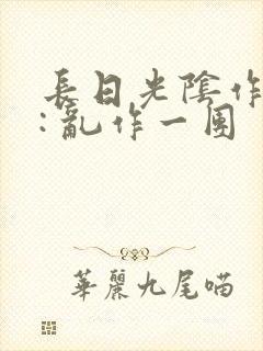 长日光阴作者 : 乱作一团封面