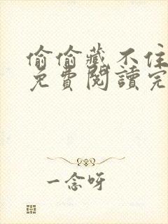 偷偷藏不住全文免费阅读完整版