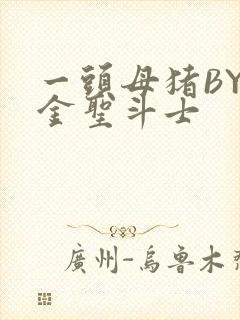 一头母猪BY黄金圣斗士