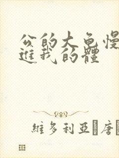 公的大龟慢慢挺进我的体