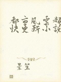 都市风云超前超快更新小说