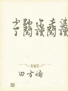 少帅你老婆又跑了阅读阅读全文