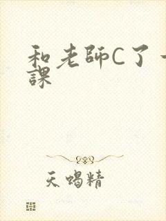 和老师C了一节课封面