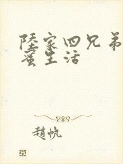 陆家四兄弟的甜蜜生活
