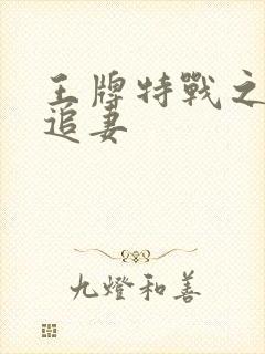 王牌特战之军少追妻