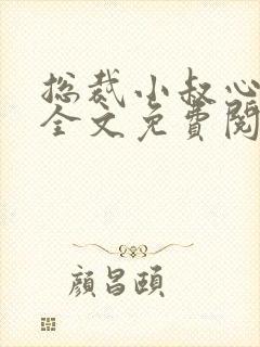 总裁小叔心尖宠全文免费阅读