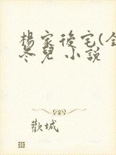 杨家后宅(全)冬儿 小说