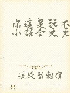 你这是玩不起呀小说全文免费阅读