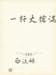 一杆大枪满屋扫
