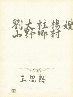 刘大柱杨嫂小说山野乡村封面