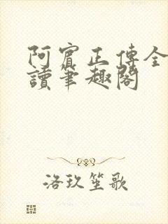 阿宾正传全文阅读笔趣阁封面