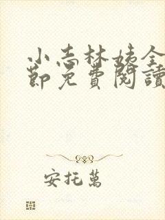 小志林姨全部章节免费阅读