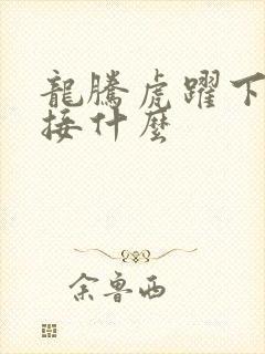 龙腾虎跃下一句接什么