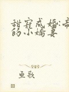 甜宠成婚:帝少的小娇妻