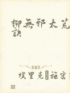 柳无邪太荒吞天诀