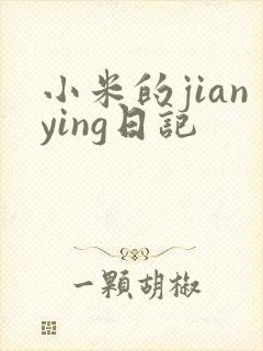 小米的jianying日记