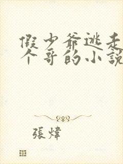 假少爷逃走成七个哥的小说