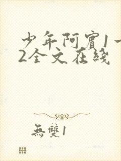 少年阿宾1一72全文在线