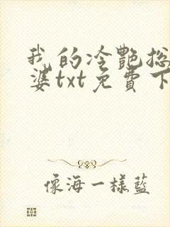 我的冷艳总裁老婆txt免费下载