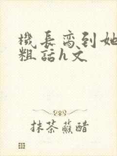 机长脔到她哭h粗话h文