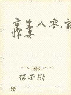 重生八零,家有悍妻
