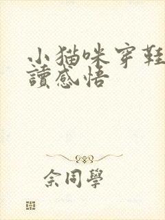 小猫咪穿鞋子阅读感悟