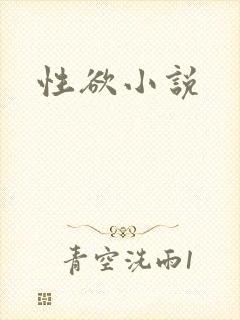 性欲小说