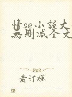 情se小说大全无删减全文阅读