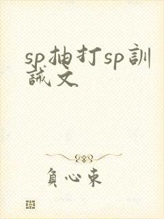 sp抽打sp训诫文