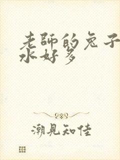 老师的兔子好软水好多